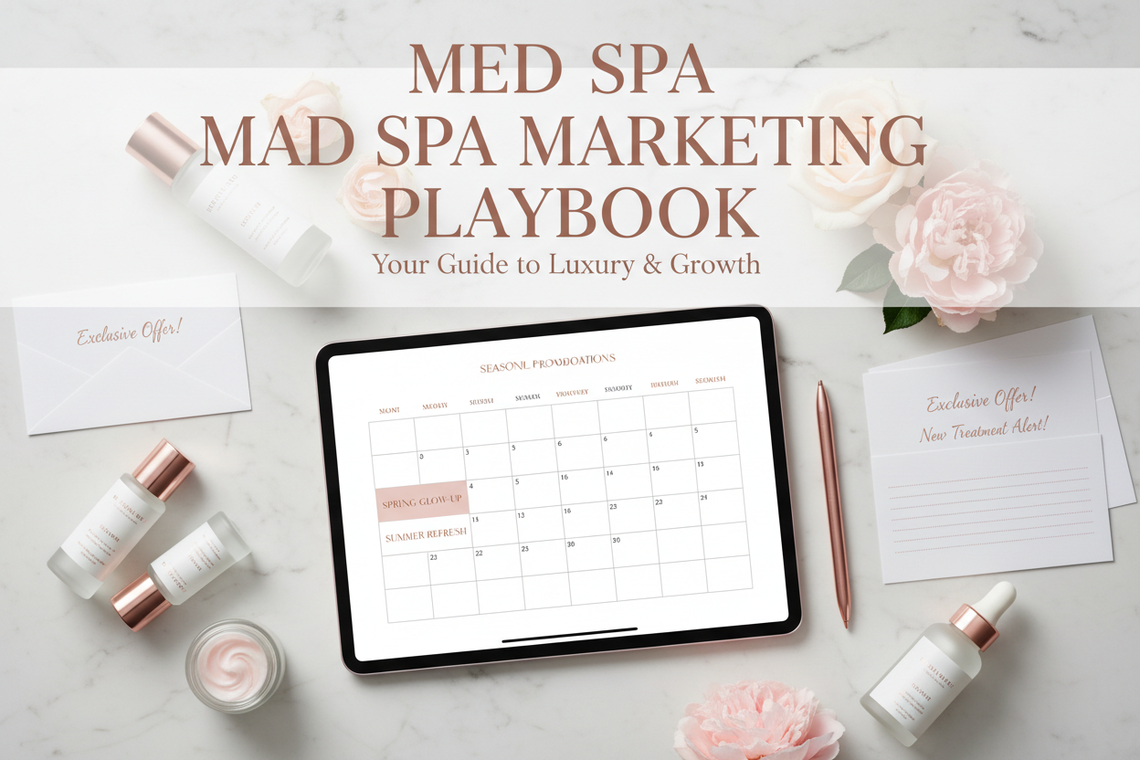 The Med Spa Marketing Playbook - marketing system for aesthetic practices